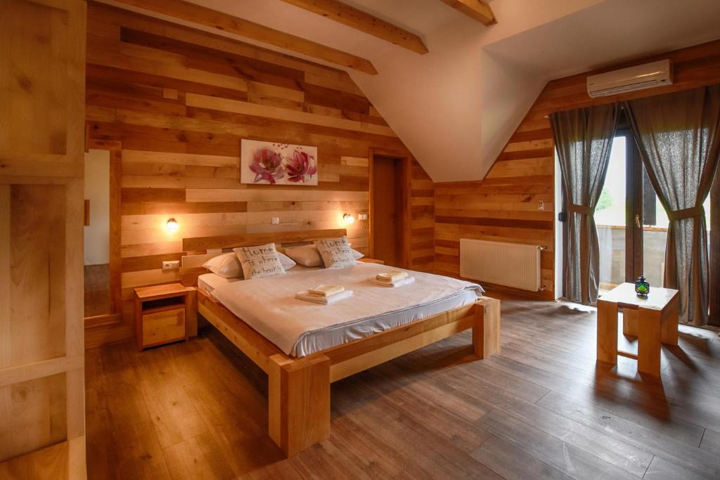 Posteľ alebo postele v izbe v ubytovaní Villa Stone 1