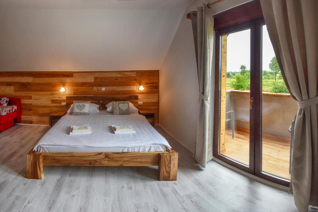 Posteľ alebo postele v izbe v ubytovaní Villa Stone 1