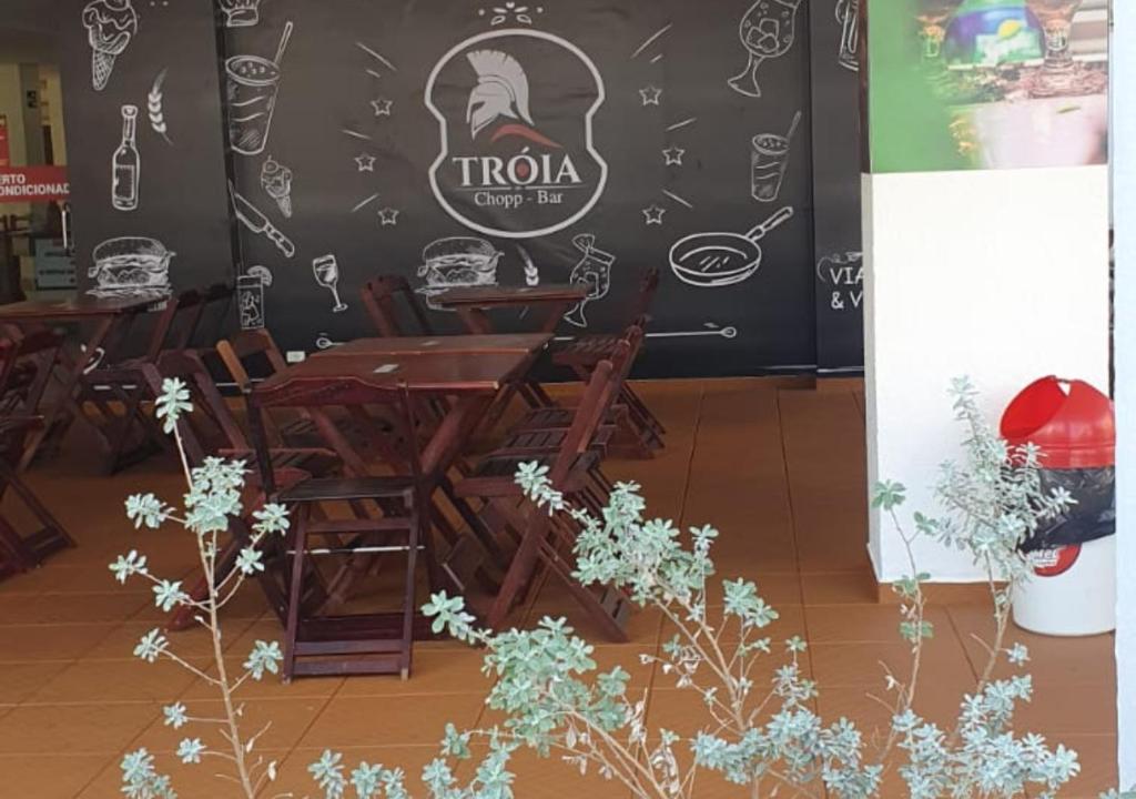 Um restaurante ou outro lugar para comer em Eldorado Thermas Park Caldas Novas