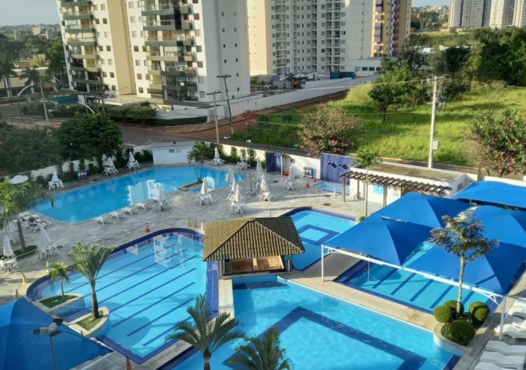 A piscina localizada em Eldorado Thermas Park Caldas Novas ou nos arredores