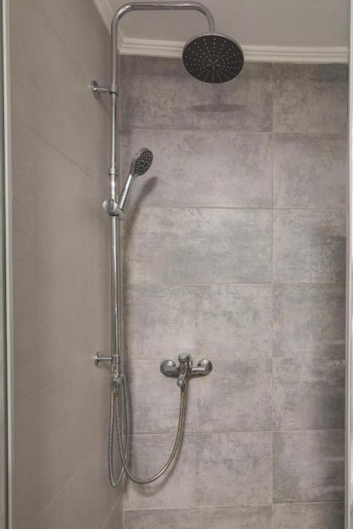 Kúpeľňa v ubytovaní Lovely Studio Apartment For 2 Ppl in Athens