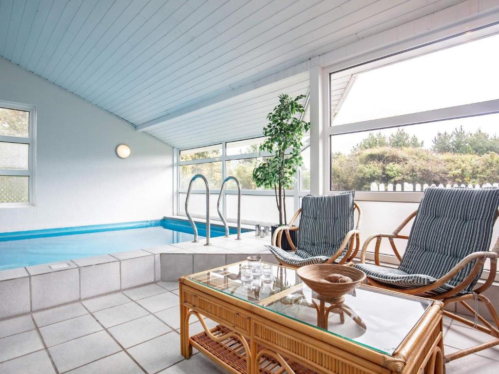 Posezení v ubytování Luxury Retreat in Vejers - By Traum Ferienwohnungen