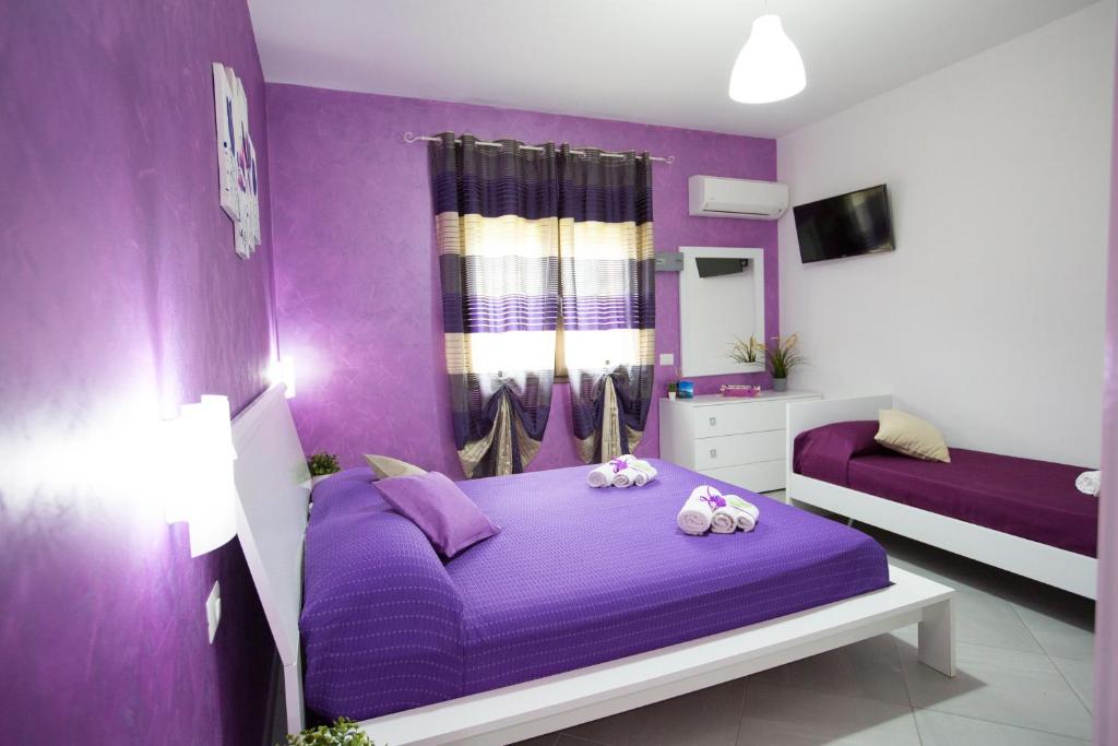 Postel nebo postele na pokoji v ubytování B&B Pepito