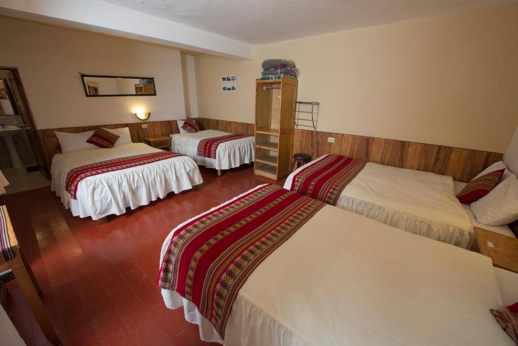 Postel nebo postele na pokoji v ubytování La Posada del Viajero