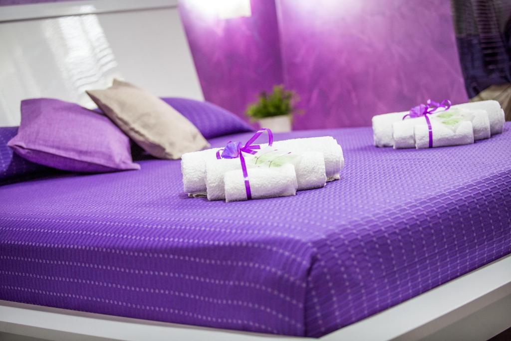 Postel nebo postele na pokoji v ubytování B&B Pepito
