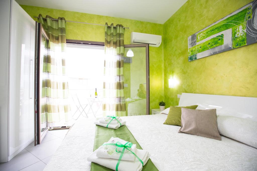 Postel nebo postele na pokoji v ubytování B&B Pepito