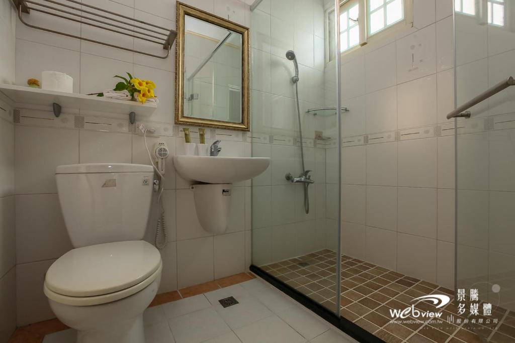 Koupelna v ubytování Star Shine B&B