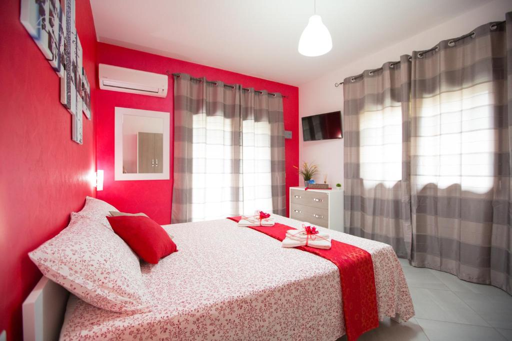 Postel nebo postele na pokoji v ubytování B&B Pepito