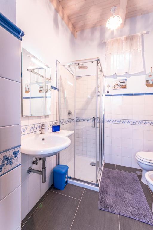 Kúpeľňa v ubytovaní Le Pendici Casa Vacanze