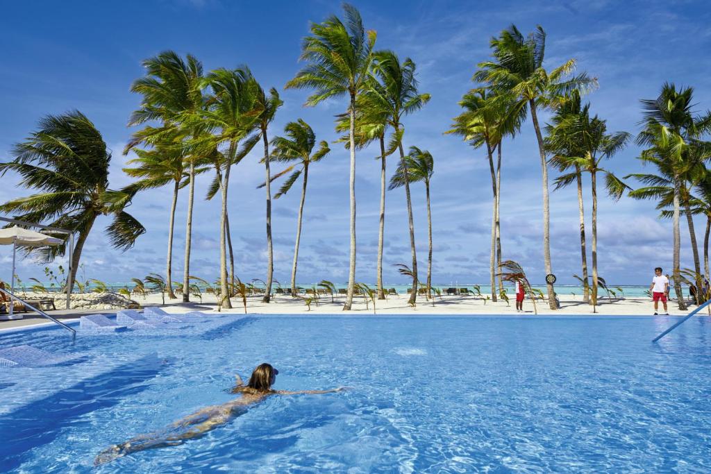 Bazén v ubytování Riu Palace Maldivas- All Inclusive nebo v jeho okolí
