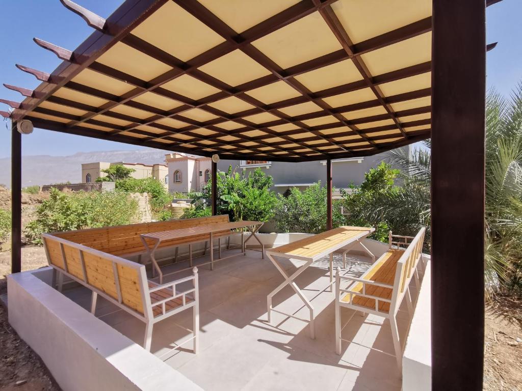 Balkón nebo terasa v ubytování Al Hamra Guest House