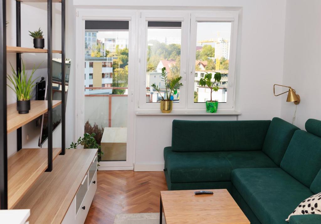 Posedenie v ubytovaní Apartament Nadmorski