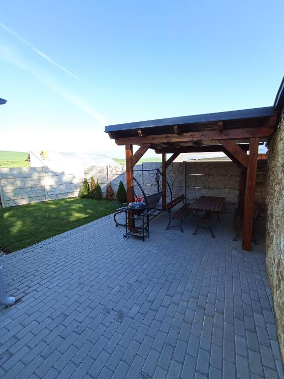 Patio nebo venkovní prostory v ubytování Apartman JulRich