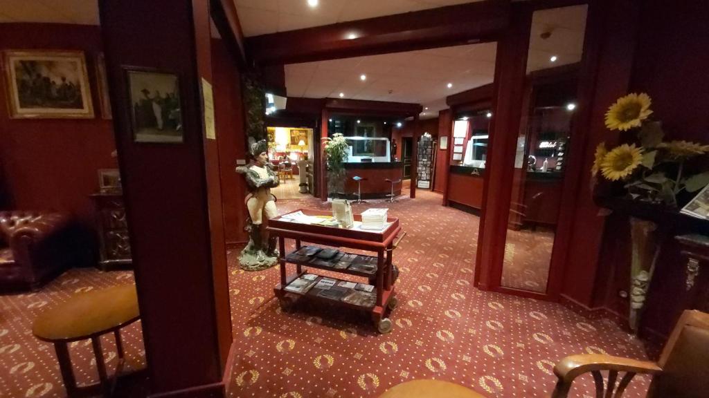 Posezení v ubytování Hôtel 1er Consul Rouen