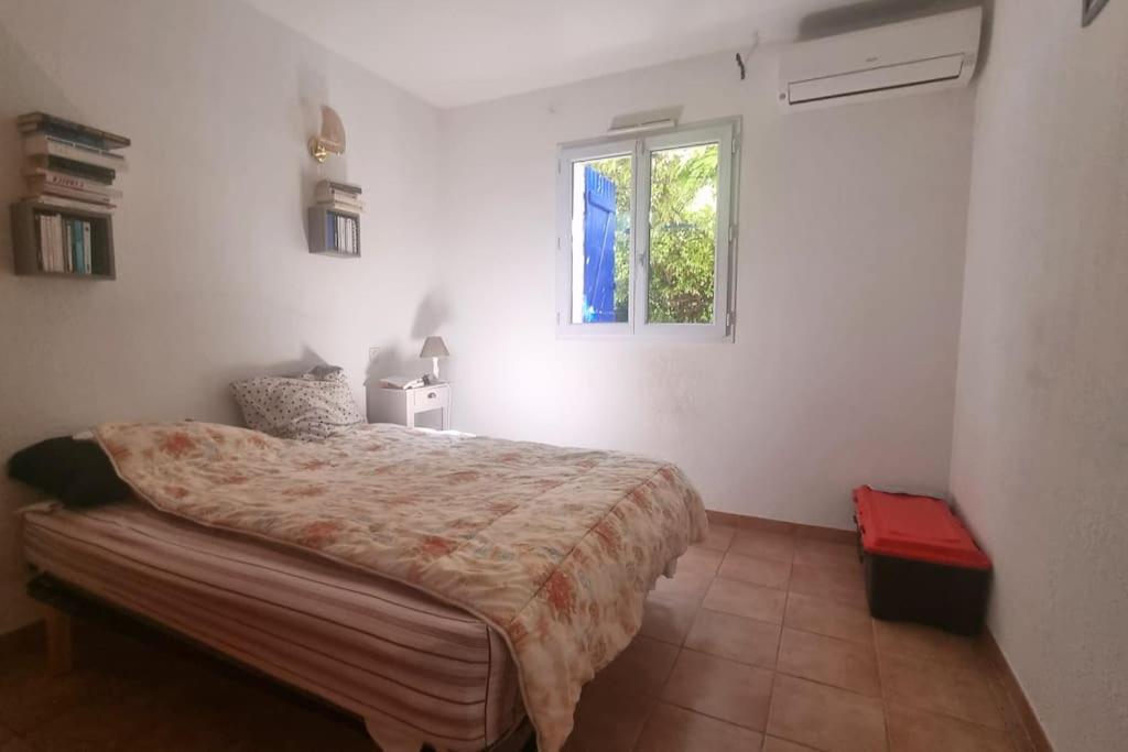Posteľ alebo postele v izbe v ubytovaní Villa Chantal proche centre ville / Piscine / Clim / Parking