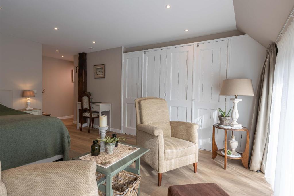 B&B Huiskamer van Vollenhove - Double Room With Garden View
