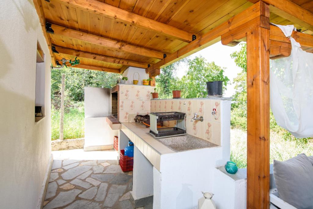 Kuchnia lub aneks kuchenny w obiekcie Villa Suzana