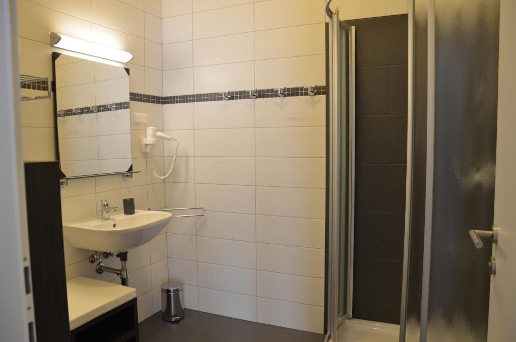 Koupelna v ubytování Apartment Haus Van der Leij