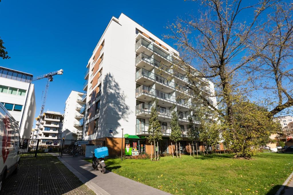 Budova, v ktorej sa apartmán nachádza