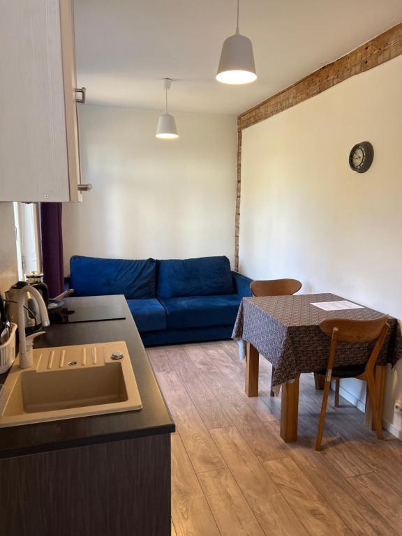 Posezení v ubytování Nõmme Apartments