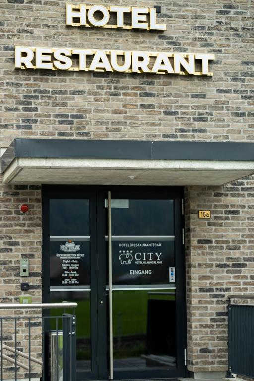 Certifikát, hodnocení, plakát nebo jiný dokument vystavený v ubytování City Hotel Glarnerland