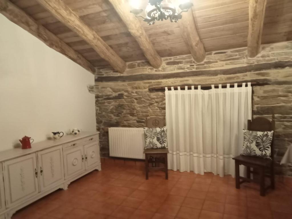 Posezení v ubytování Casa Arza