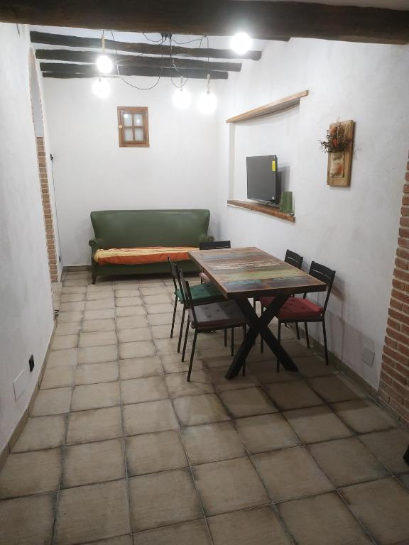 Posezení v ubytování El Castellá