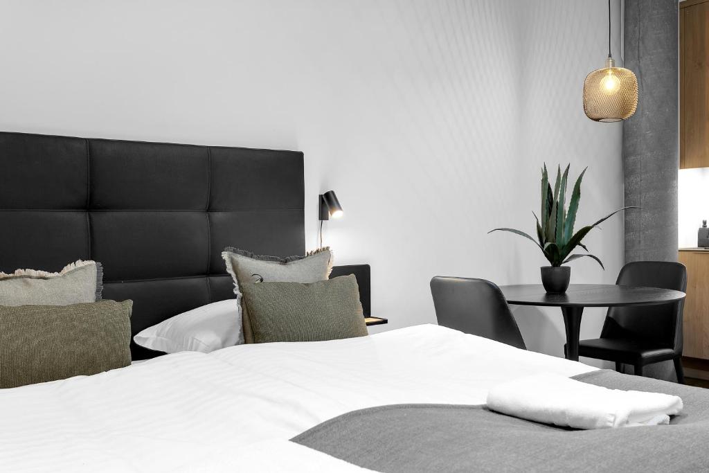 Postel nebo postele na pokoji v ubytování Hotel Vera
