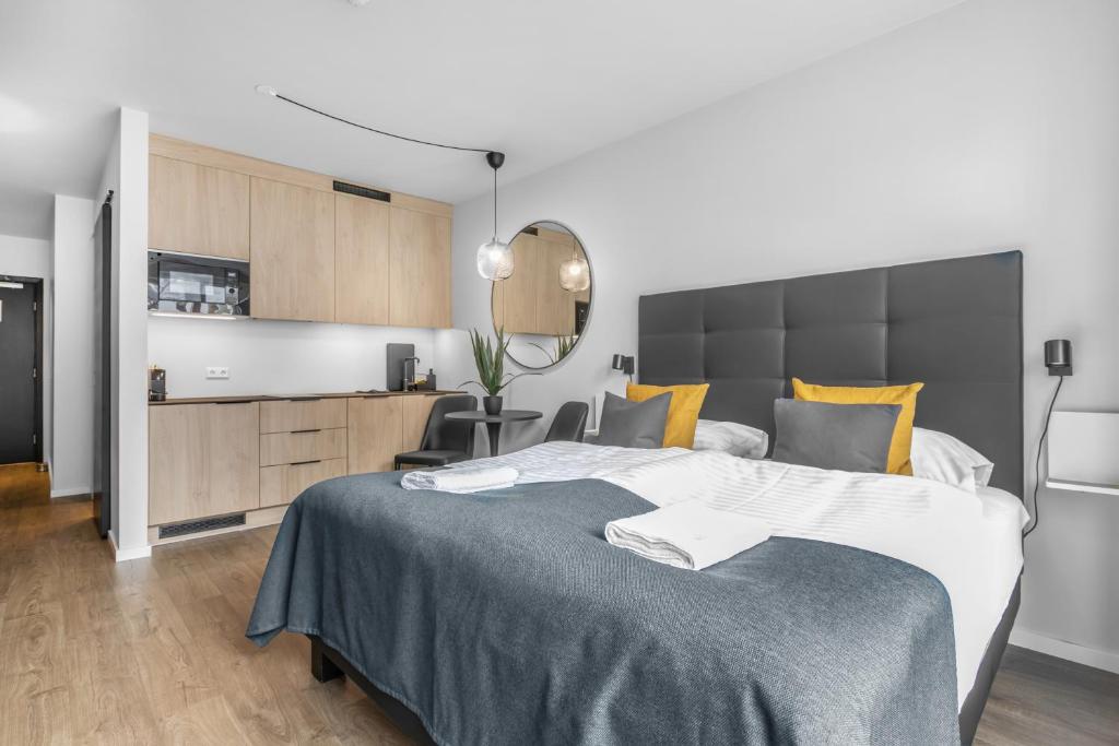 Postel nebo postele na pokoji v ubytování Hotel Vera