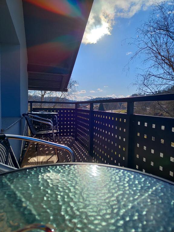 Balkón nebo terasa v ubytování Apartments & rooms Saša