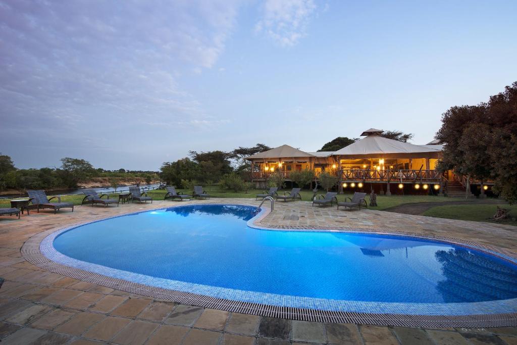 Πισίνα στο ή κοντά στο Neptune Mara Rianta Luxury Camp - All Inclusive.