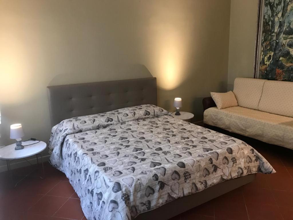 Posteľ alebo postele v izbe v ubytovaní Appartamento indipendente in centro a Lecce con parcheggio gratuito