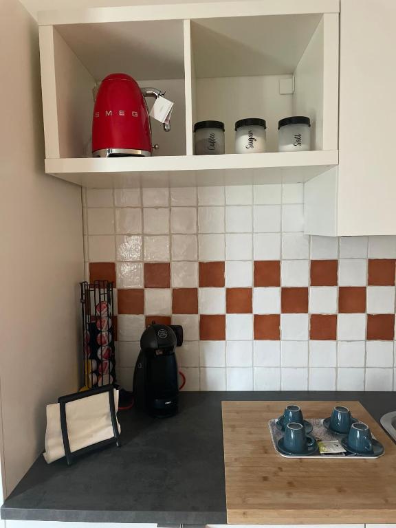 Kuchyňa alebo kuchynka v ubytovaní MammaRo's House