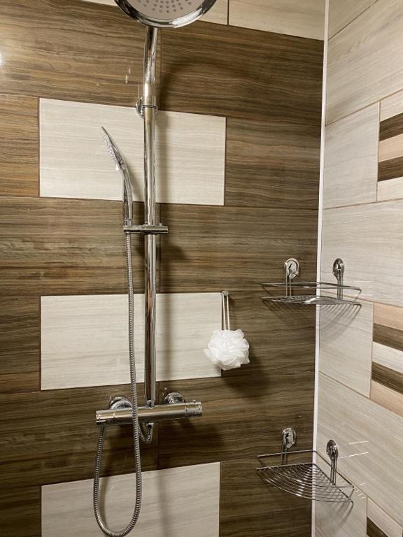 Koupelna v ubytování Apartmány u Dlouhána