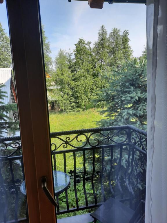 Balkón alebo terasa v ubytovaní Willa Grand Krzesanica