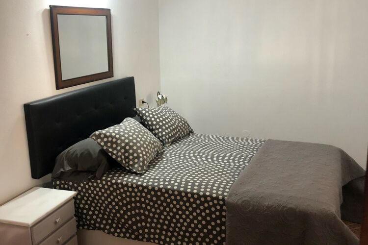 Postel nebo postele na pokoji v ubytování holiday home, Tijarafe