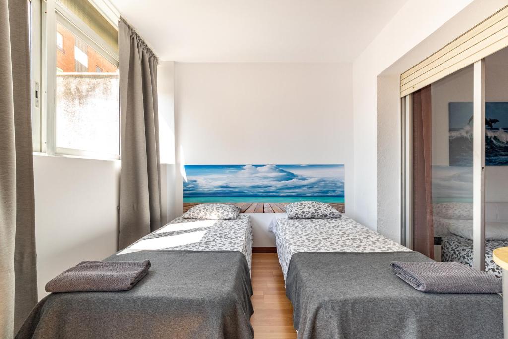 Postel nebo postele na pokoji v ubytování Dream House