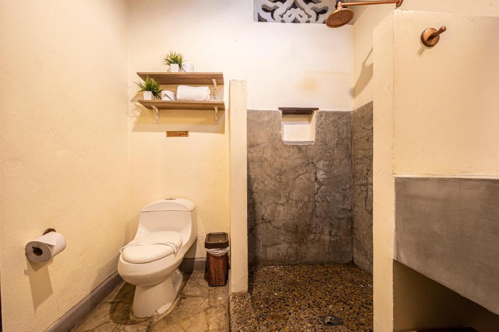 Koupelna v ubytování Casa Bugó Centro Histórico