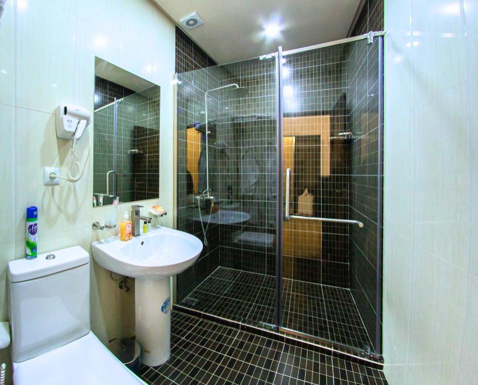 Koupelna v ubytování Vanadzor Armenia Health Resort & Hotel