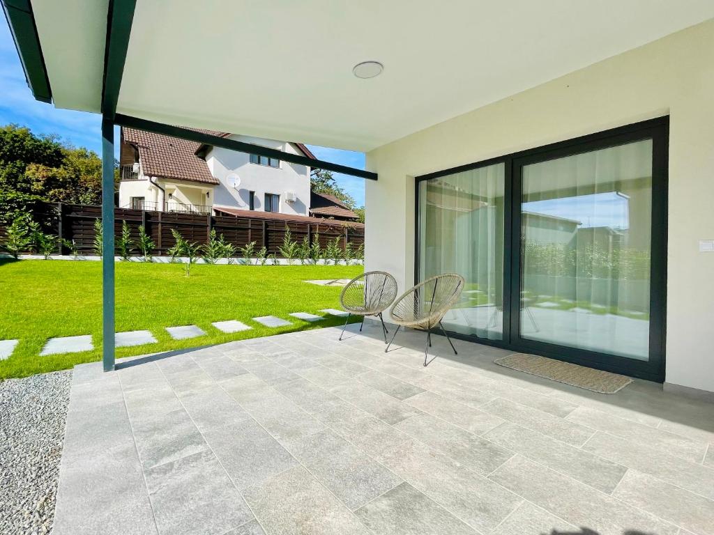 Zahrada ubytování Hermes Guest House