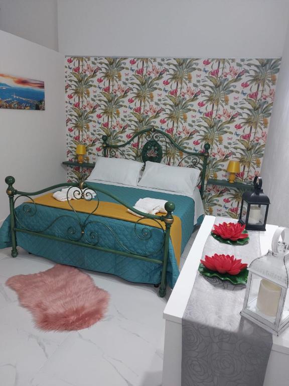Łóżko lub łóżka w pokoju w obiekcie Casa TeKa