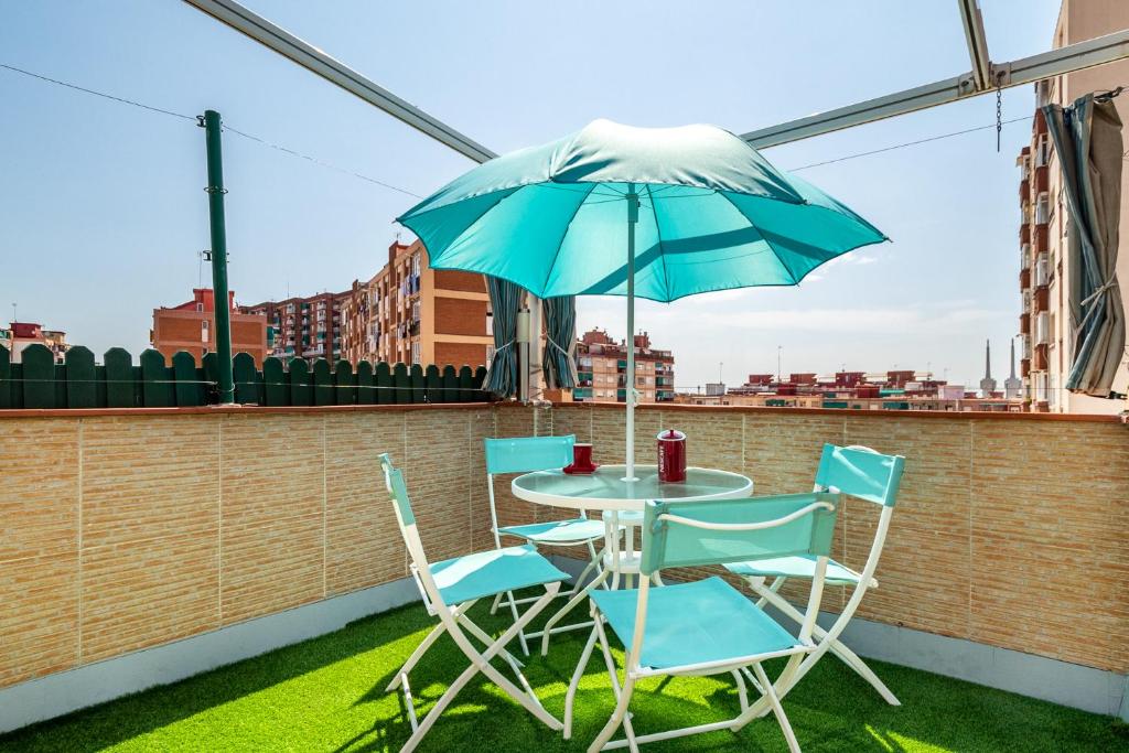 Patio nebo venkovní prostory v ubytování Dream House