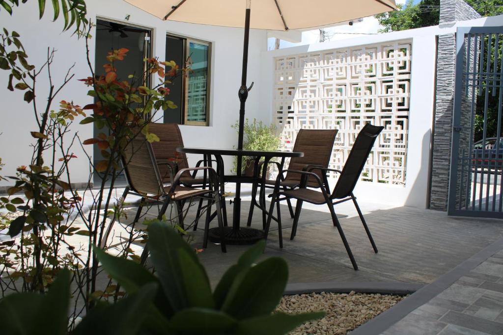 Patio nebo venkovní prostory v ubytování Casa Zazil