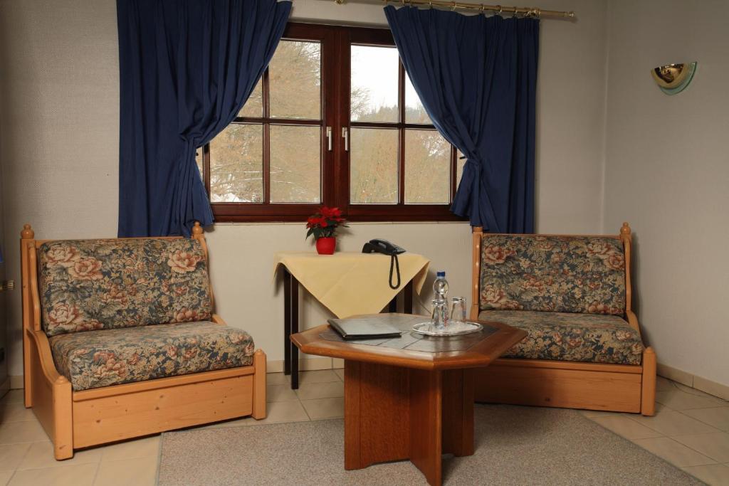 Posezení v ubytování Hotel Sieweburen