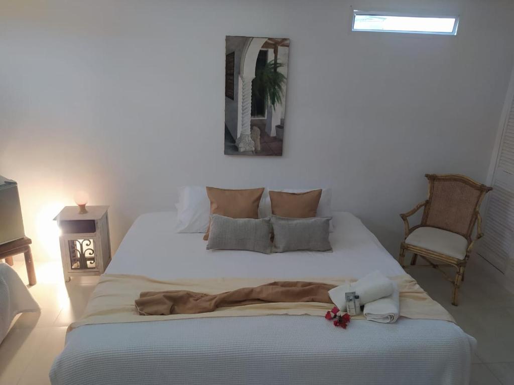 Postel nebo postele na pokoji v ubytování Casa Ego