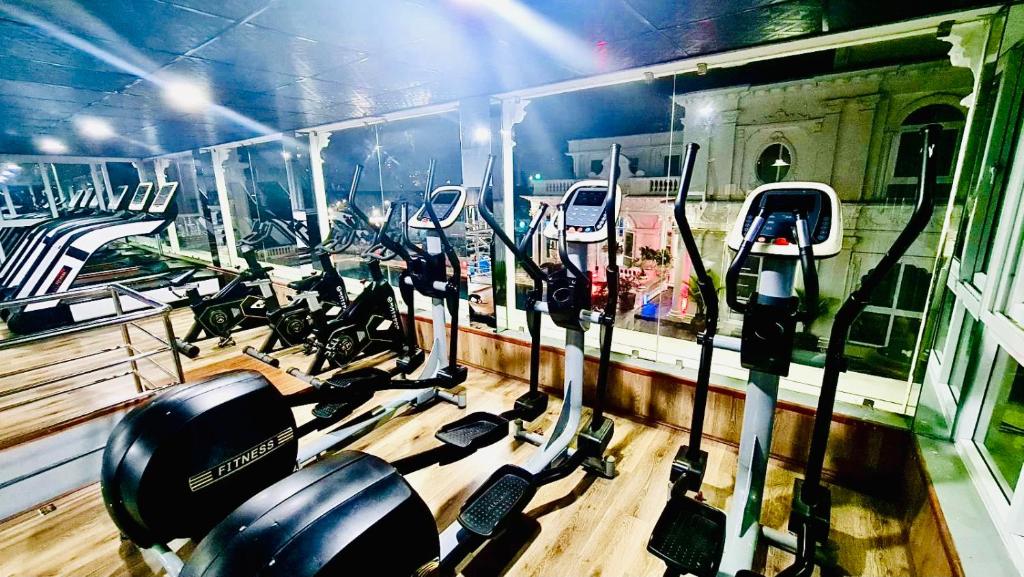 Fitness centrum a/nebo fitness zařízení v ubytování Dream Palace Resort