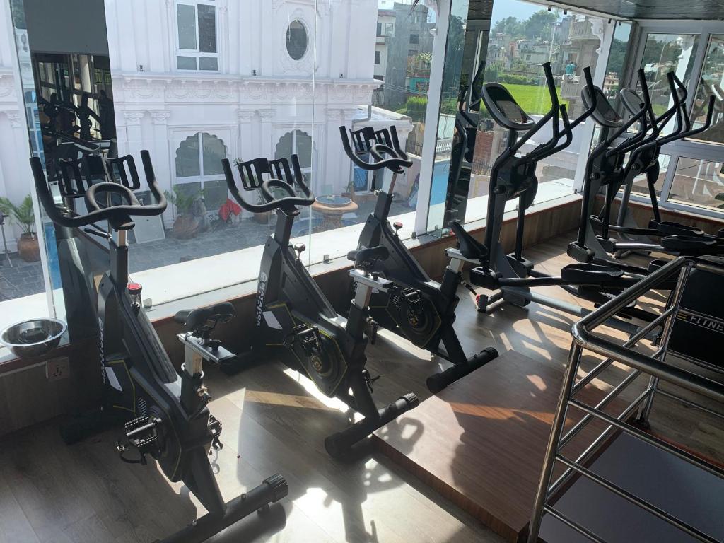 Fitness centrum a/nebo fitness zařízení v ubytování Dream Palace Resort