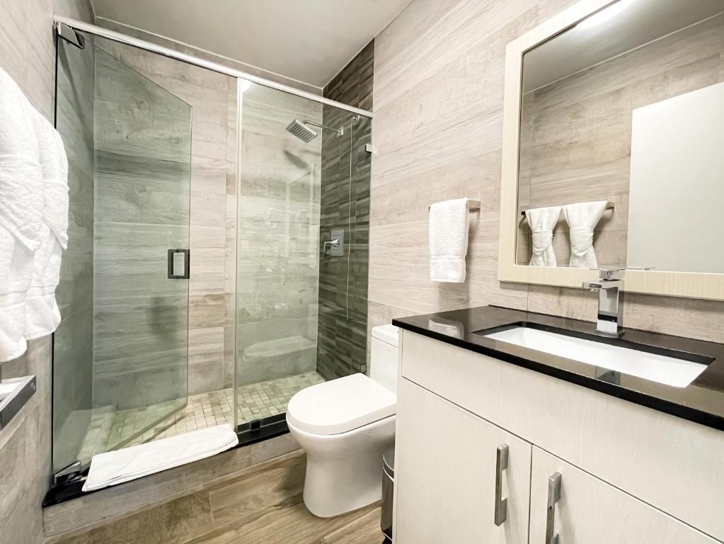Koupelna v ubytování Casa Pellegrino Boutique Hotel