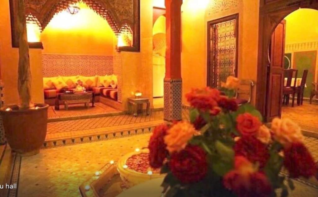Posezení v ubytování Riad Rêves D'orient & Spa