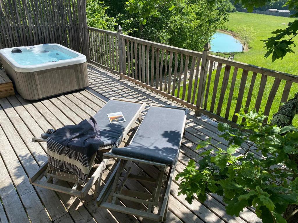 Châteaux dans les Arbres - Deluxe Double Room